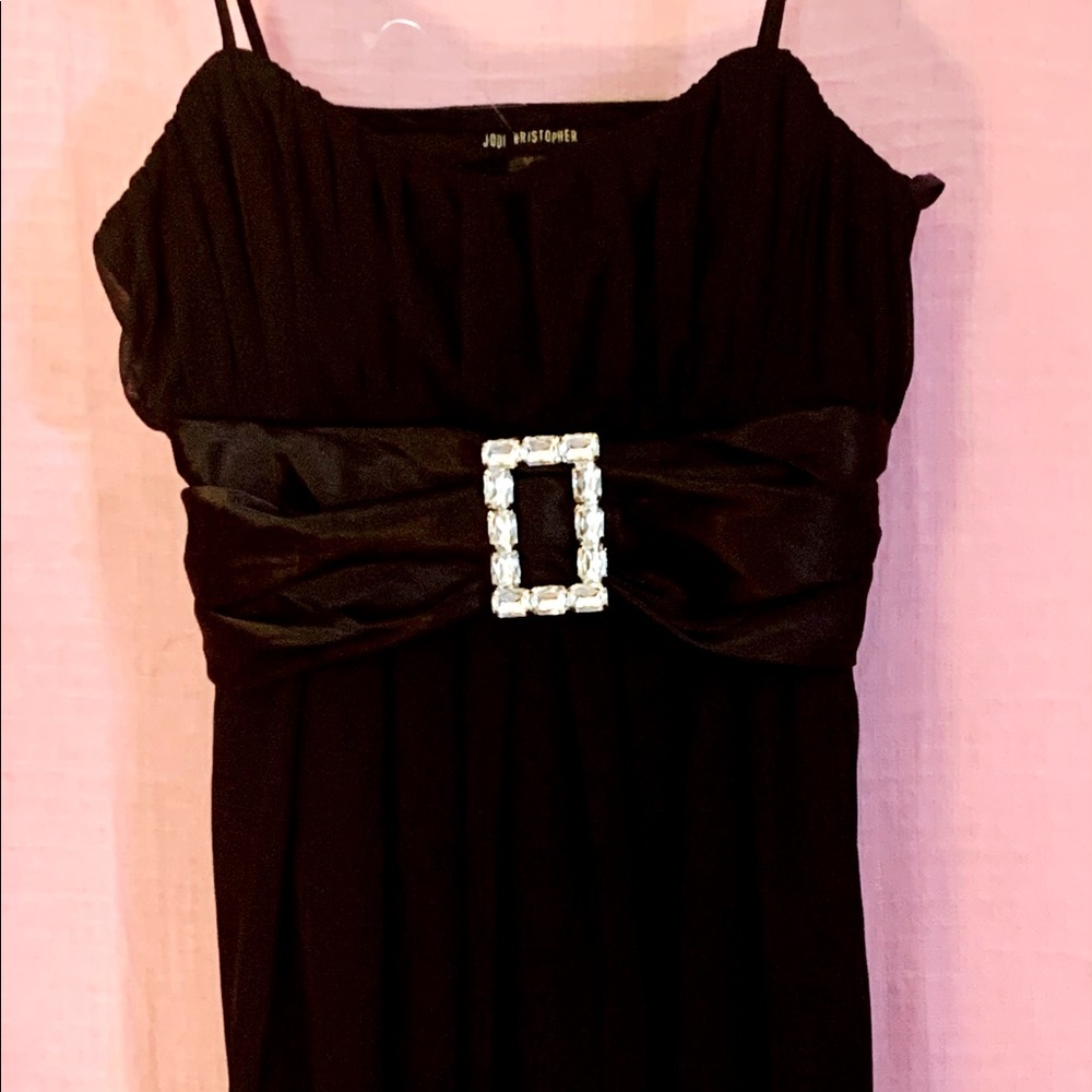 Jodi kristopher black shirt dress M
